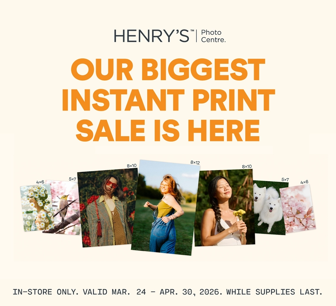 Our biggest instant print sale is here! In-store only