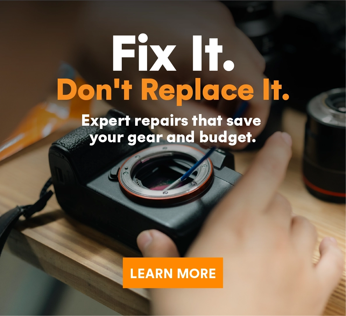Expert repairs that save your time and budget.