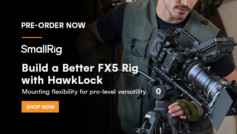 Build a better Sony FX5 rig with a SmallRig HawkLock cage