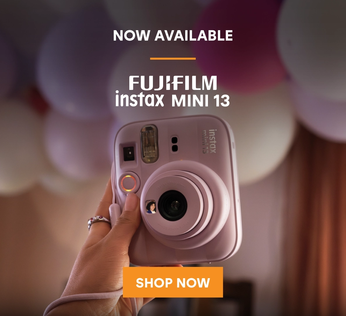 Now available! Fujifilm Instax Mini 13
