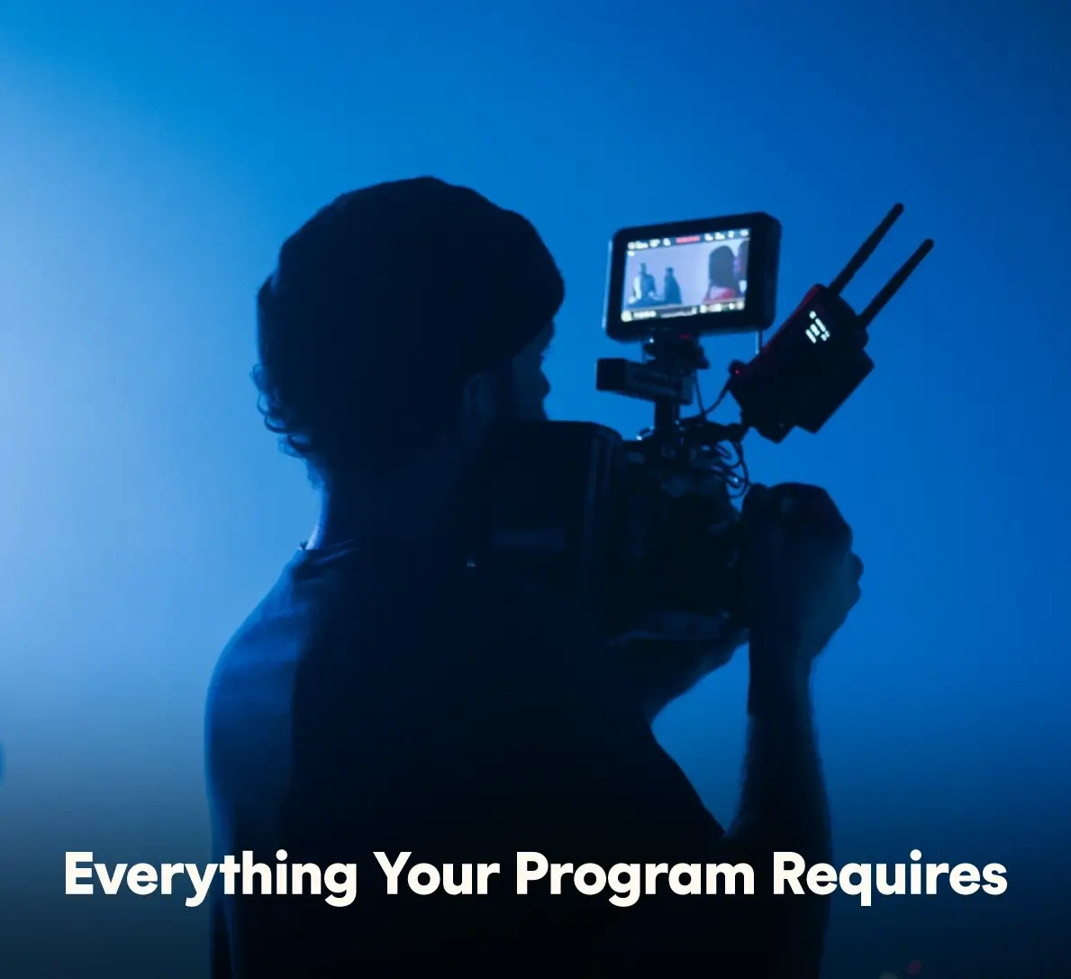 Shop gear for film and photography students