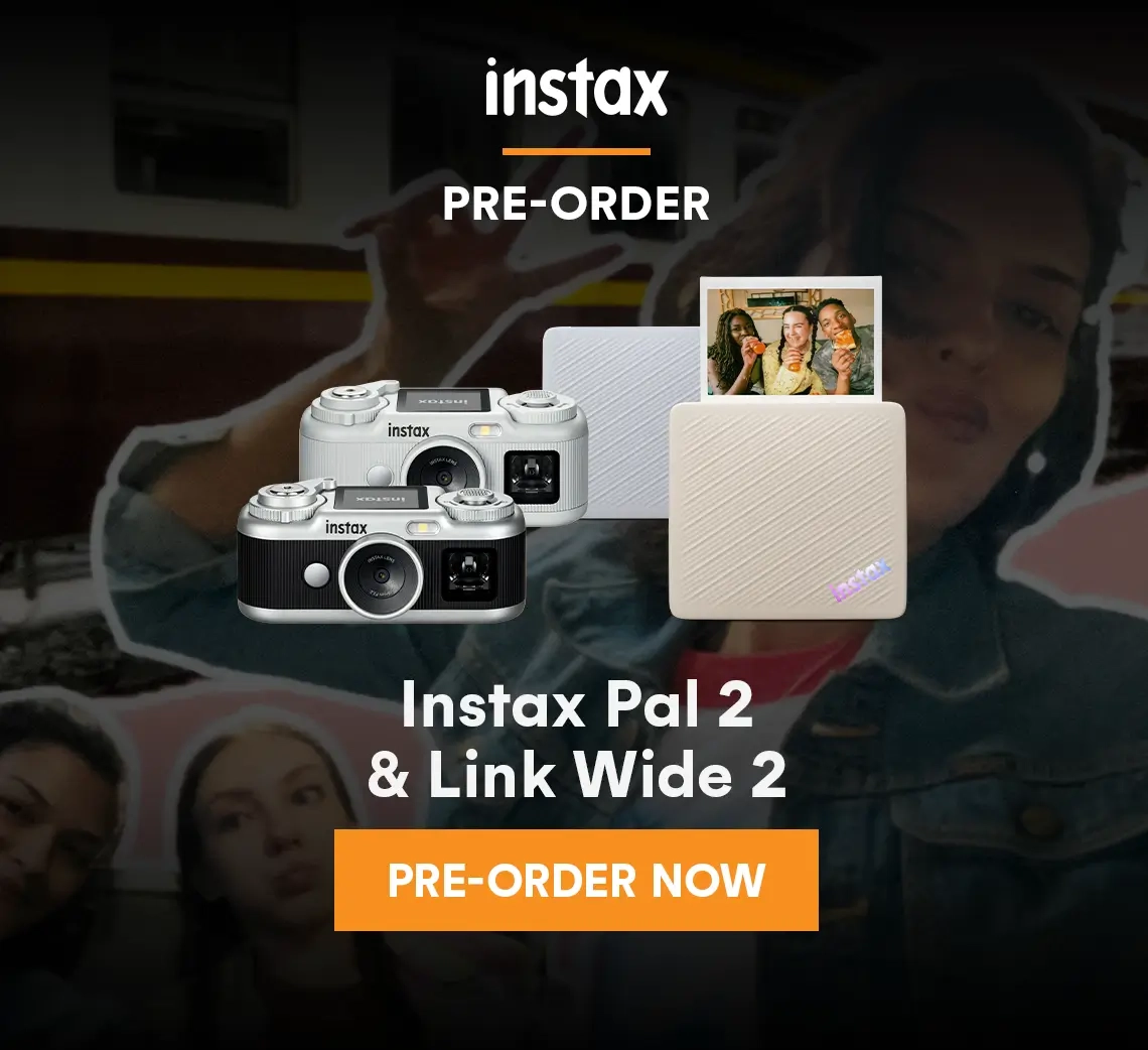 Pre-order the new Fujifilm Instax Pal 2 and Link Wide 2 today!