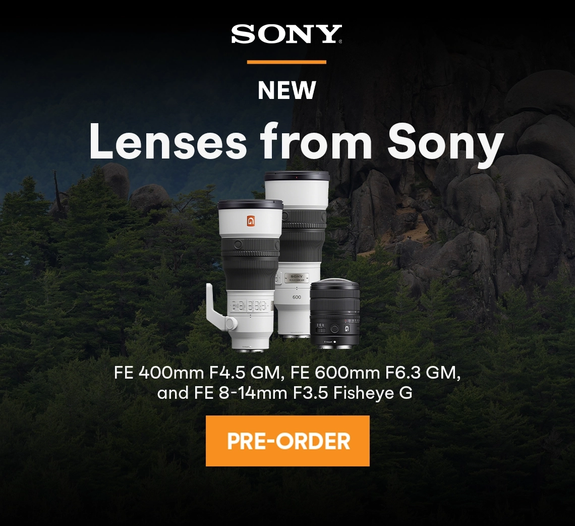 New lenses from Sony available for pre-order!
