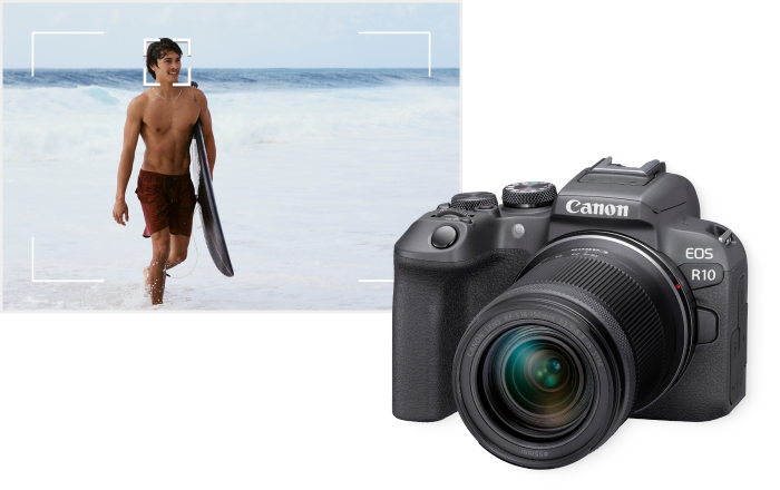 Canon EOS R10 with RF-S 18-45mm F4.5-6.3 Lens | Henry's Canon EOS R10 with RF-S 18-45mm F4.5-6.3 Lens | Henry's