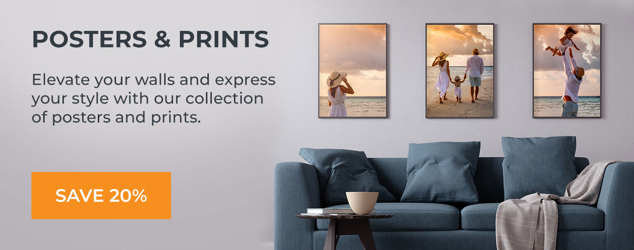 Save 20% off Poster Prints