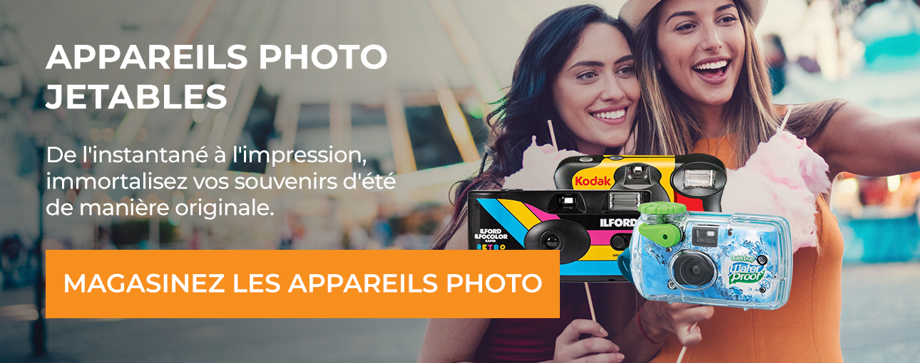 Magasinez les ppareils photo jetables