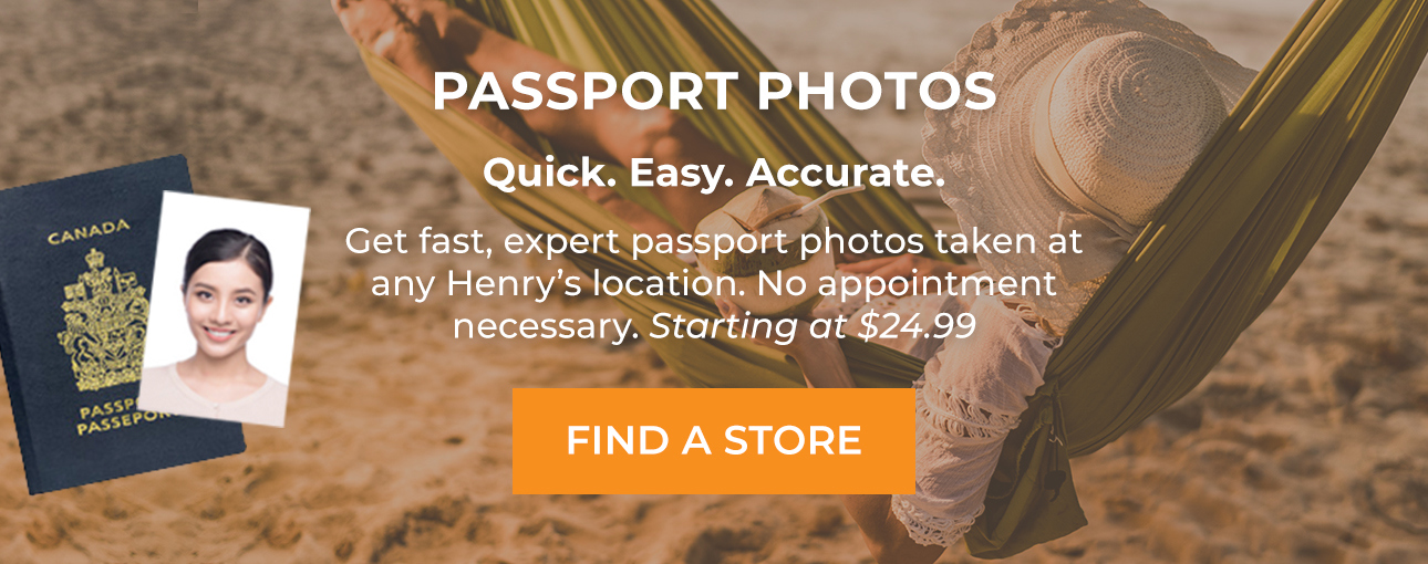 Visit us in store for passport photos starting at $24.99.