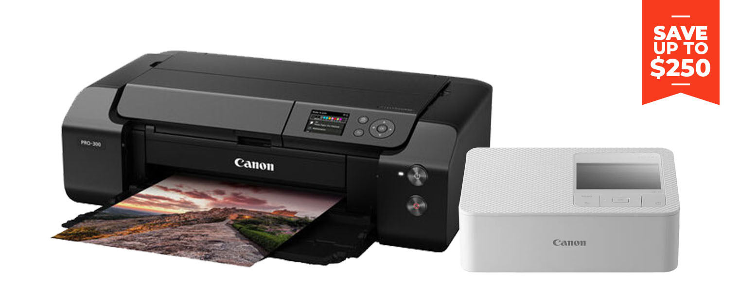Canon PIXMA and SELPHY printers