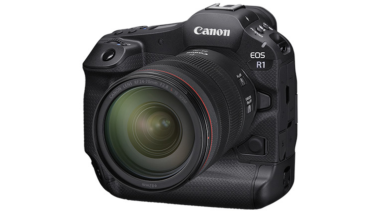 A camera. Canon EOS R1.