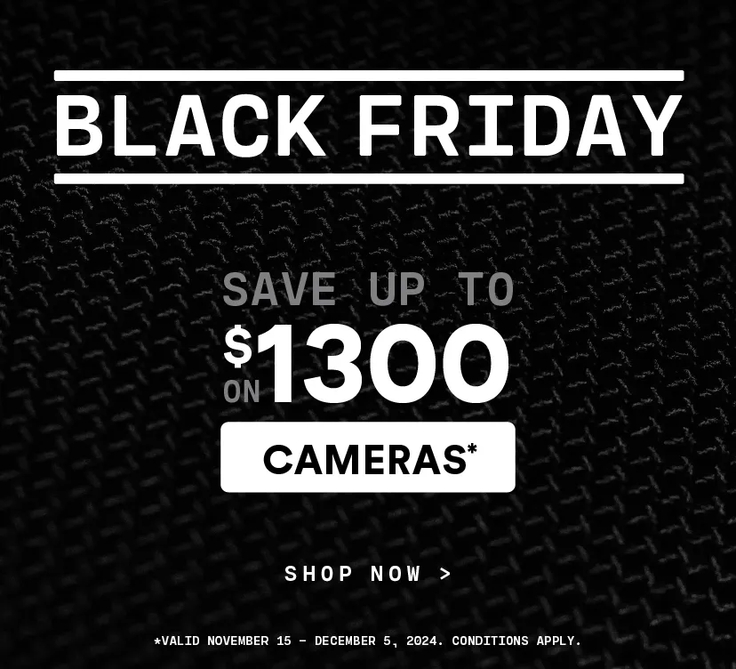 black friday cameras banner