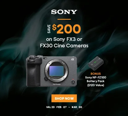 Sony FX3/FX30 promo