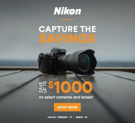 Nikon Capture the Savings Campaign