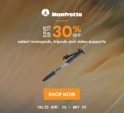 Manfrotto  | Save up to 30% | 