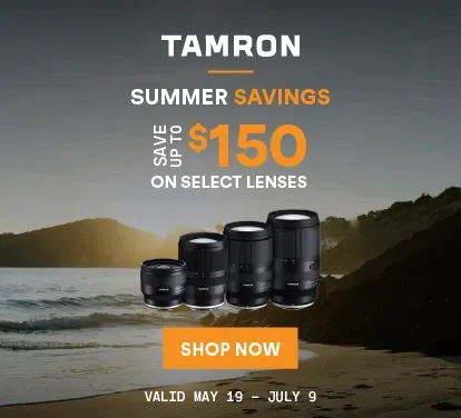 Tamron Summer Savings