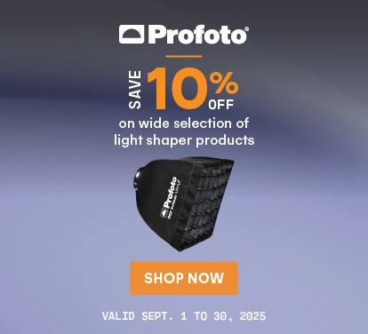 Save 10% off on a wide selection of Profoto light shaper products
