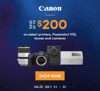 canon Save up to $200