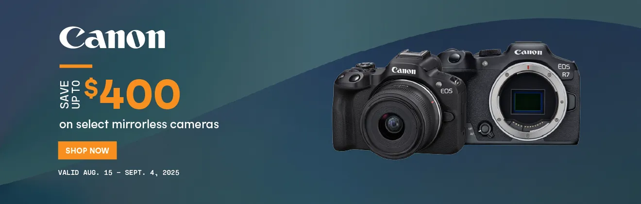 Canon Sales Event