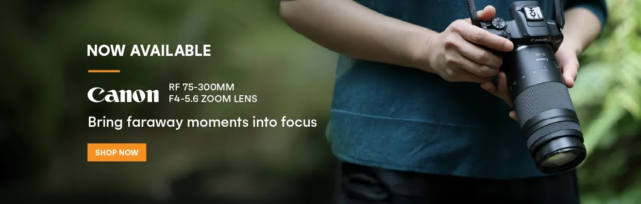 Canon RF 75-300mm Lens Now Available