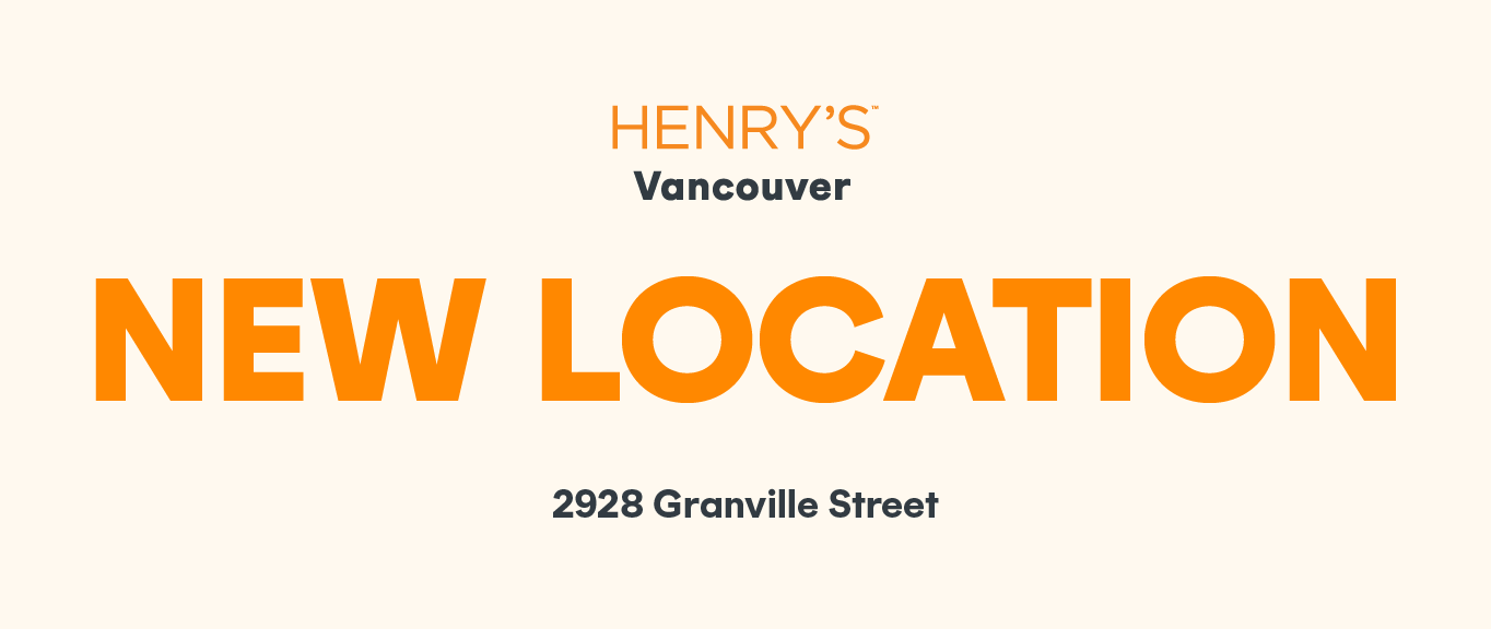 Henry's Vancouver - New Location: 2928 Granville Street