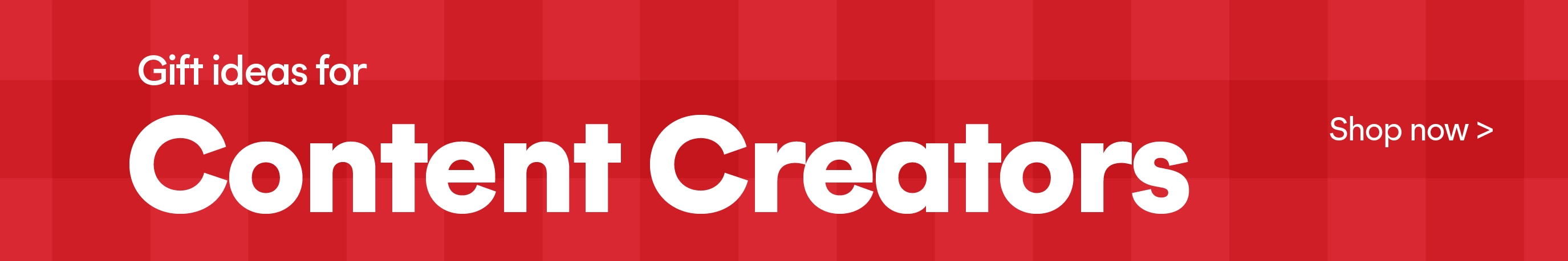 Gift ideas for Content Creators
