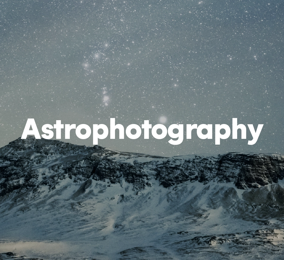 Astrophotography