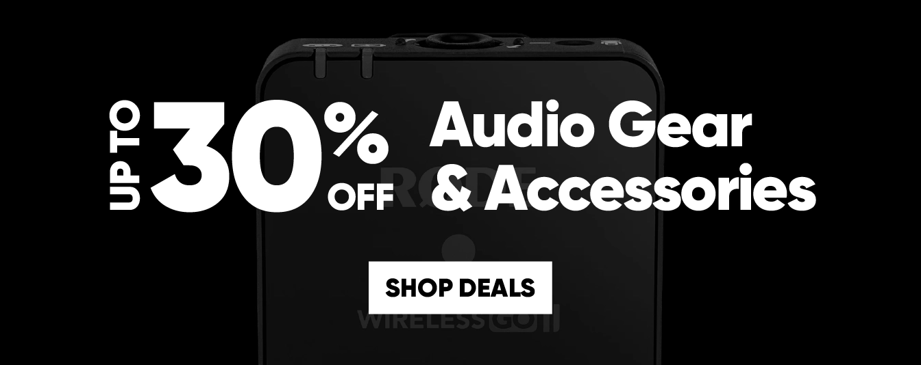 Black Friday Sale on Audio Gear and Accessories