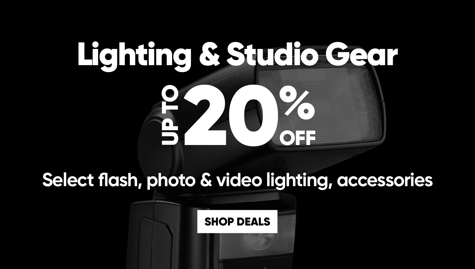 Black Friday deals on Lighting & Studio Gear