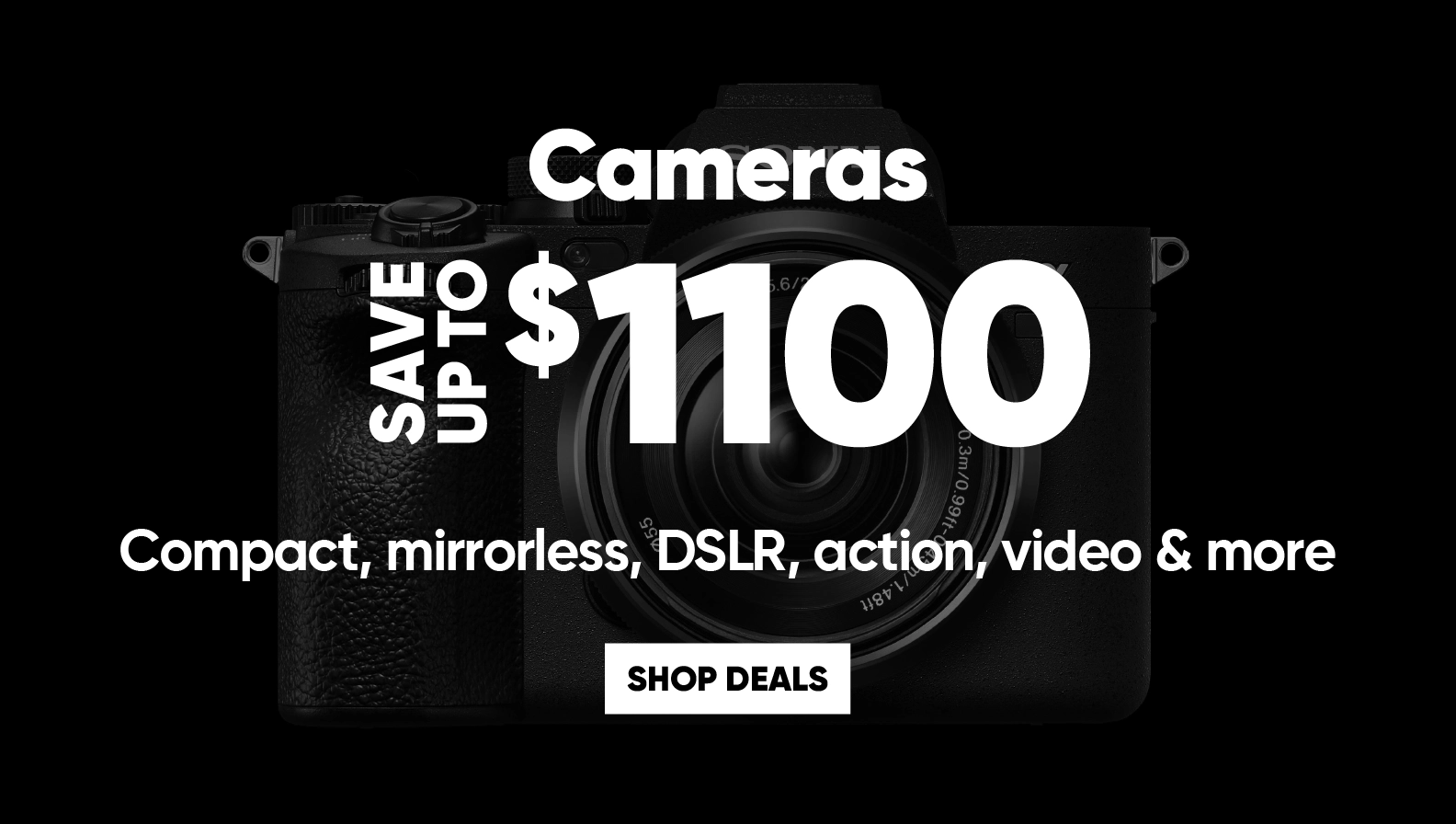 Black Friday deals on cameras
