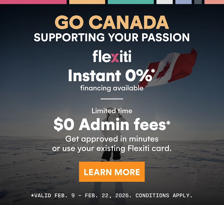 Instant 0% financing available plus $0 admin fees for a limited time!*