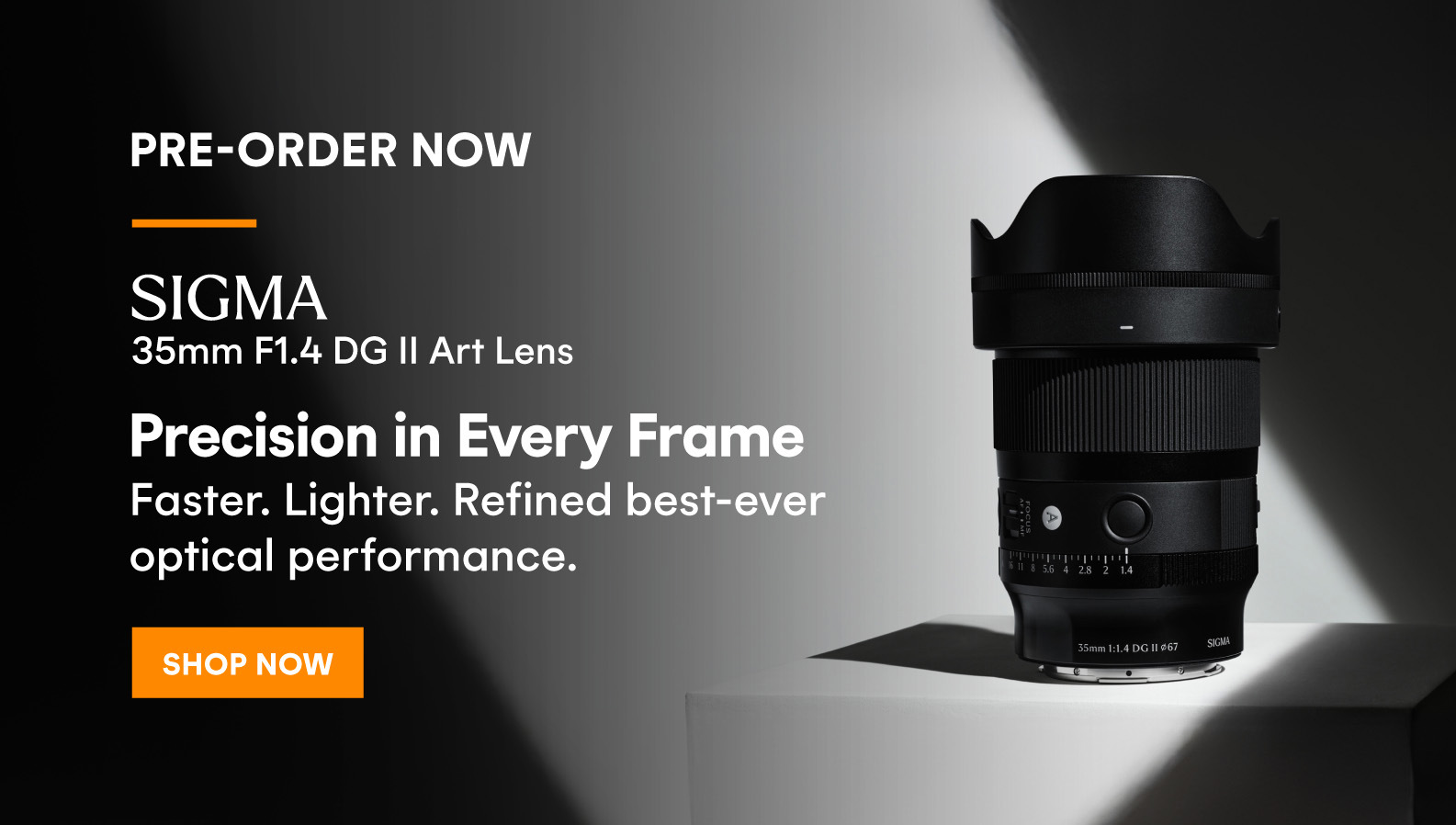 Pre-order the Sigma 35mm F1.4 DG II Art Lens
