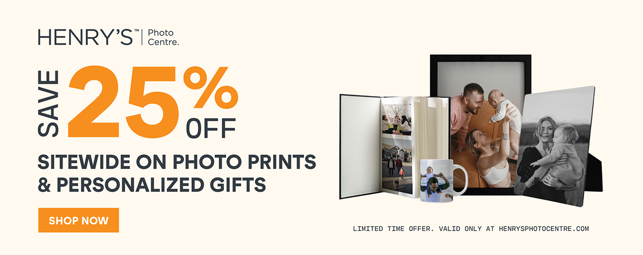 Save 25% off photo prints and personalized gifts