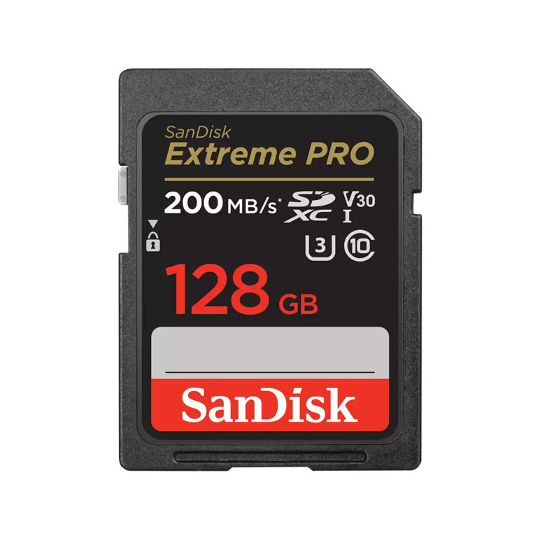 Sandisk Extreme PRO SDXC 128GB 200MB/s UHS-I