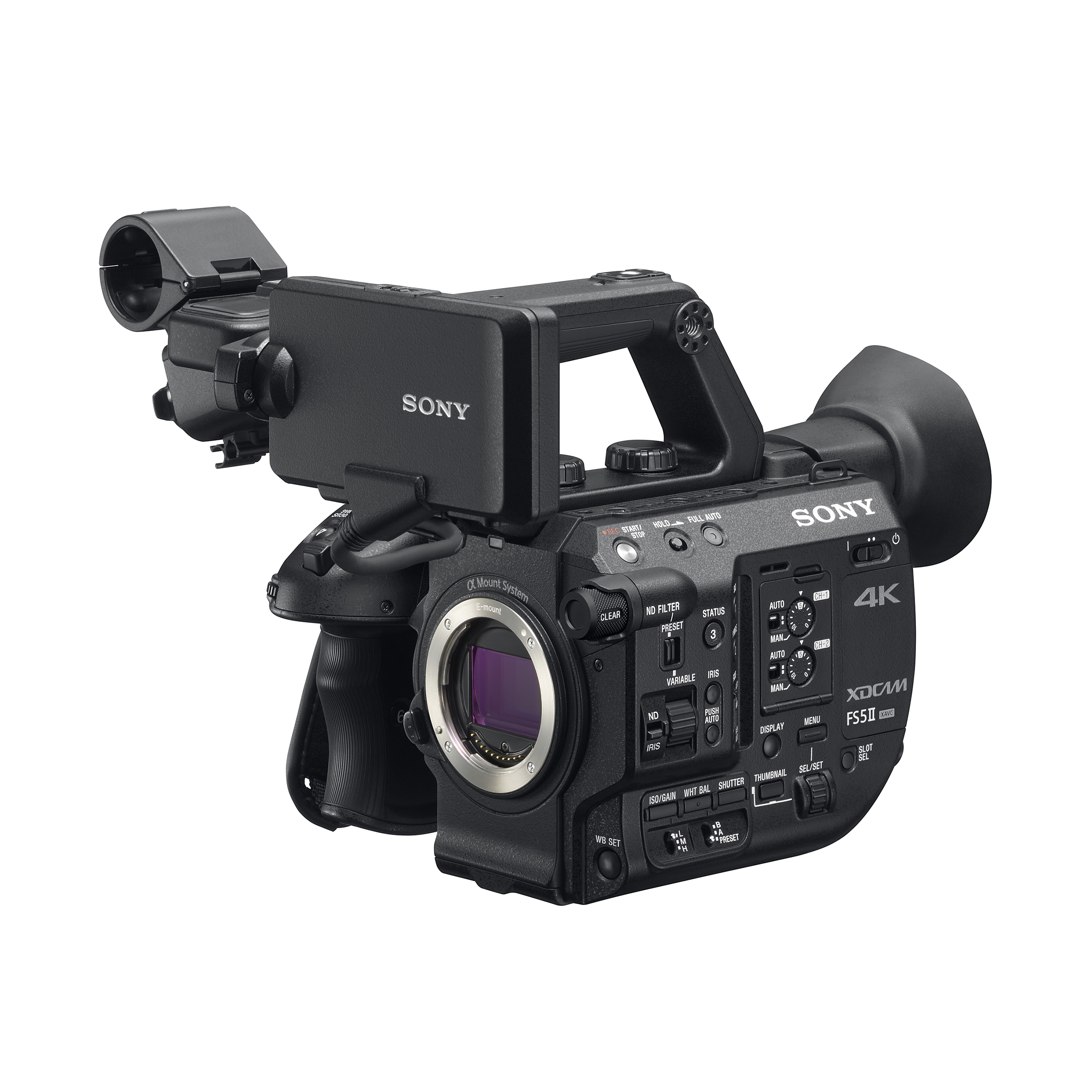Sony PXW-FS5M2 4K XDcam Camcorder Body Henry's
