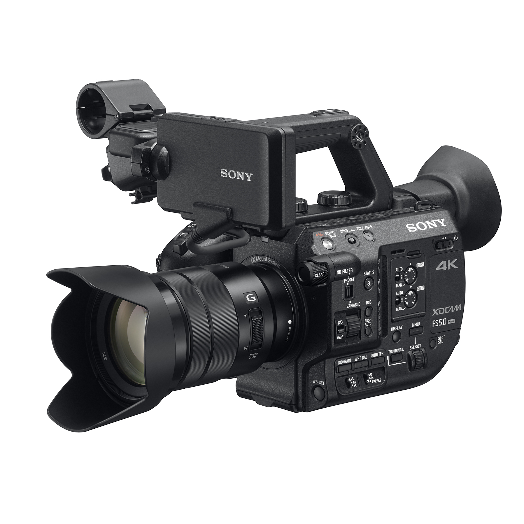 Camera Sony Fs5 4k 120fps Sony PXW-FS5M2 4K XDcam With 18-105mm