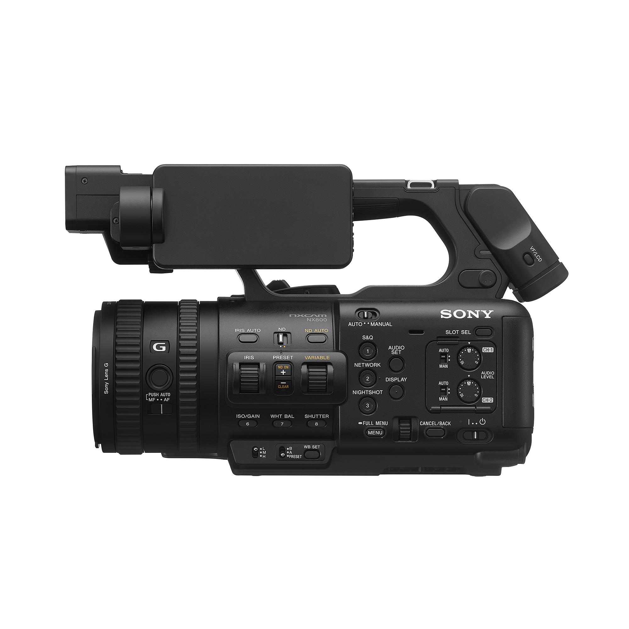 Sony HXR-NX800 4K 1-CMOS 1” Sensor NXCAM Camcorder Henry's