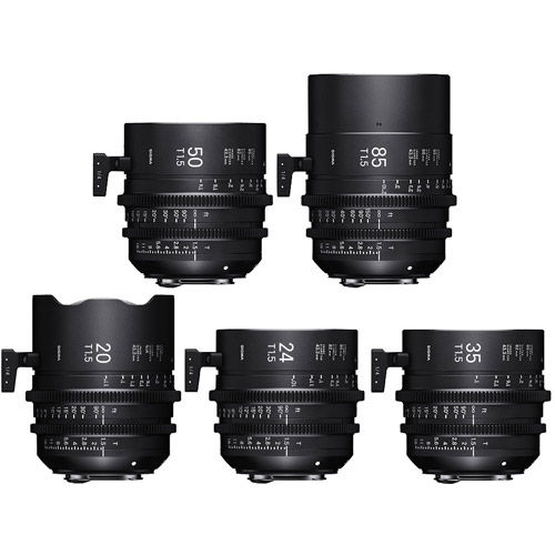 Sigma Cine PC Prime Set Henry's