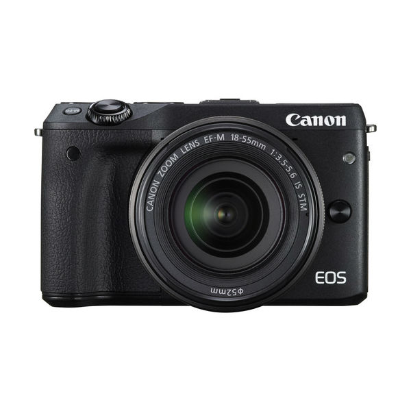 Canon EOS M3 Black with EF-M 18-55 Lens Henry's