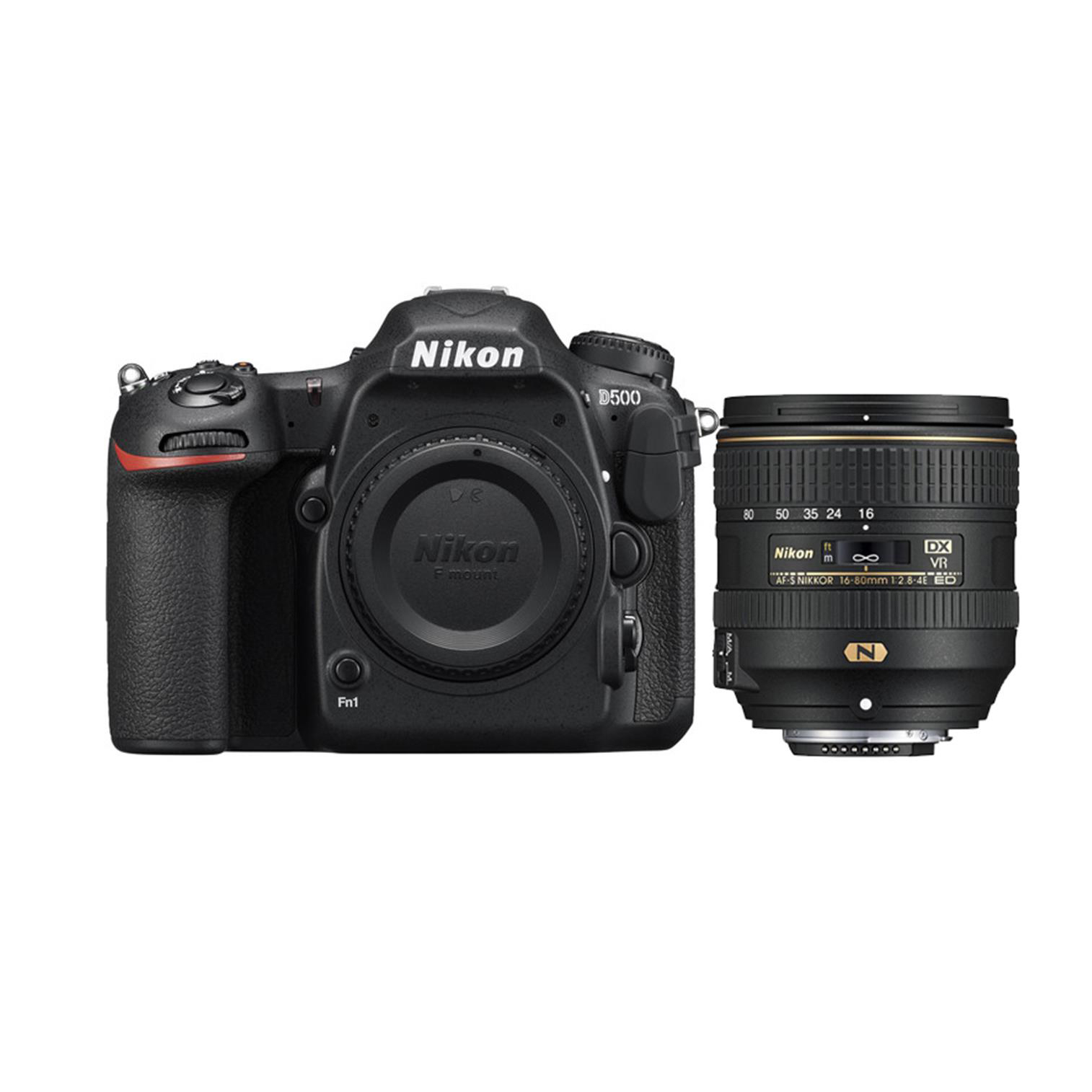 Nikon D500 with Af-S DX 16-80mm Lens Henry's