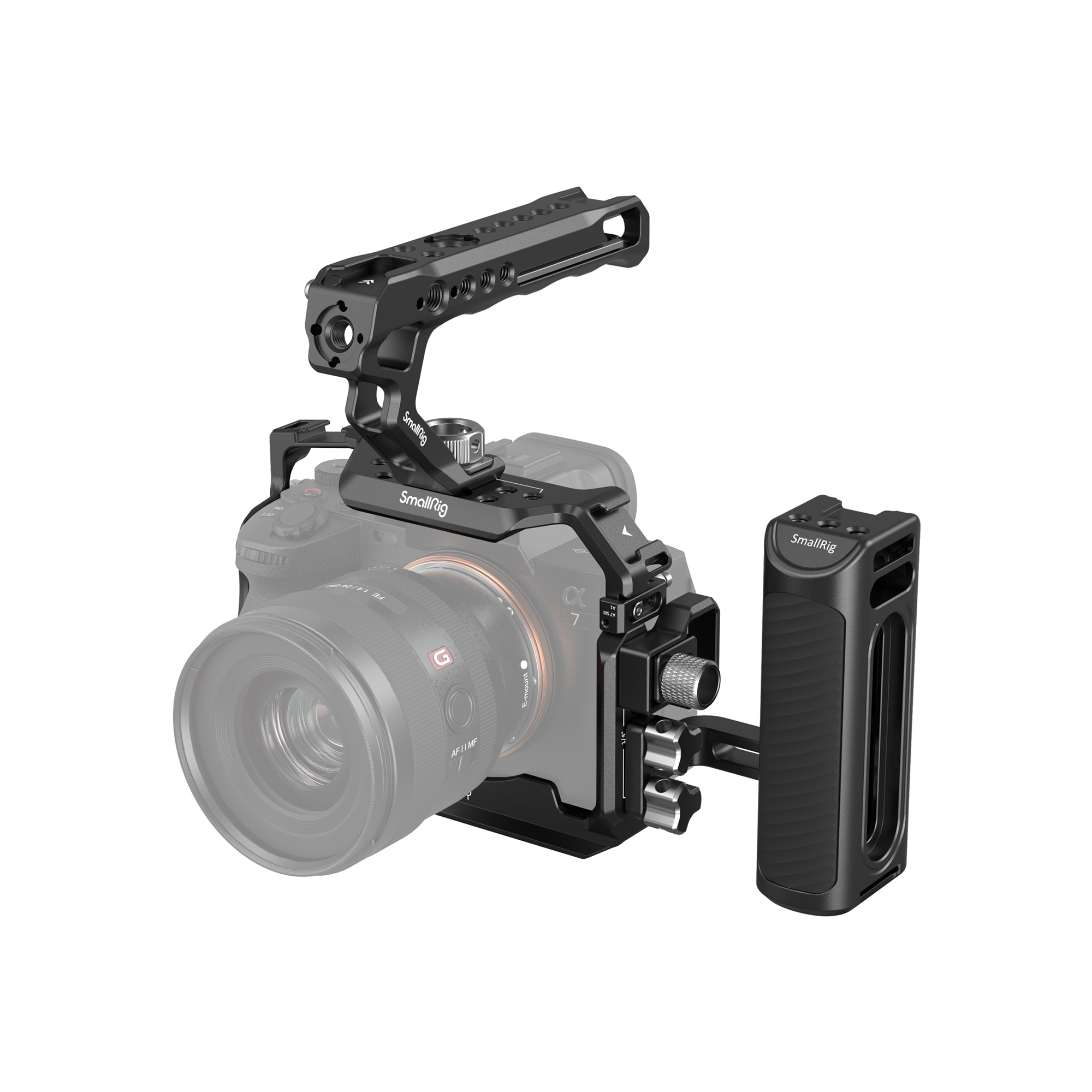 SMALLRIG Rotating Collar Rotatable Collar pour Sony A7R V / A7 IV / A7S