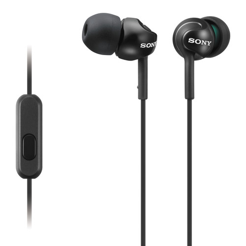 Sony MDR-EX110AP In-Ear Headphones Black Henry's
