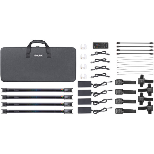 Image of Godox TL60 Tube LED RGB 4 Light Kit