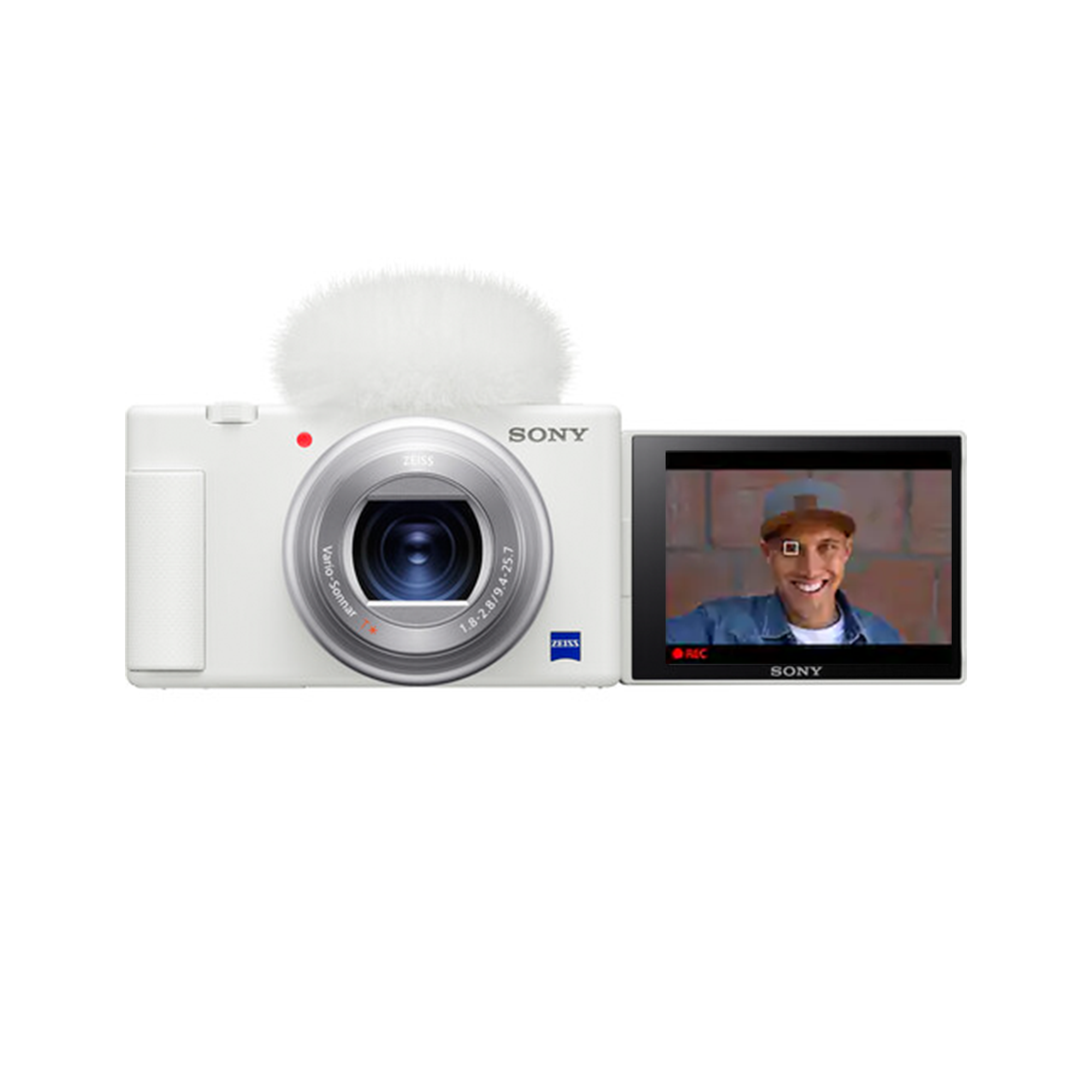Image of Sony DC-ZV1 Compact Digital Camera (White)