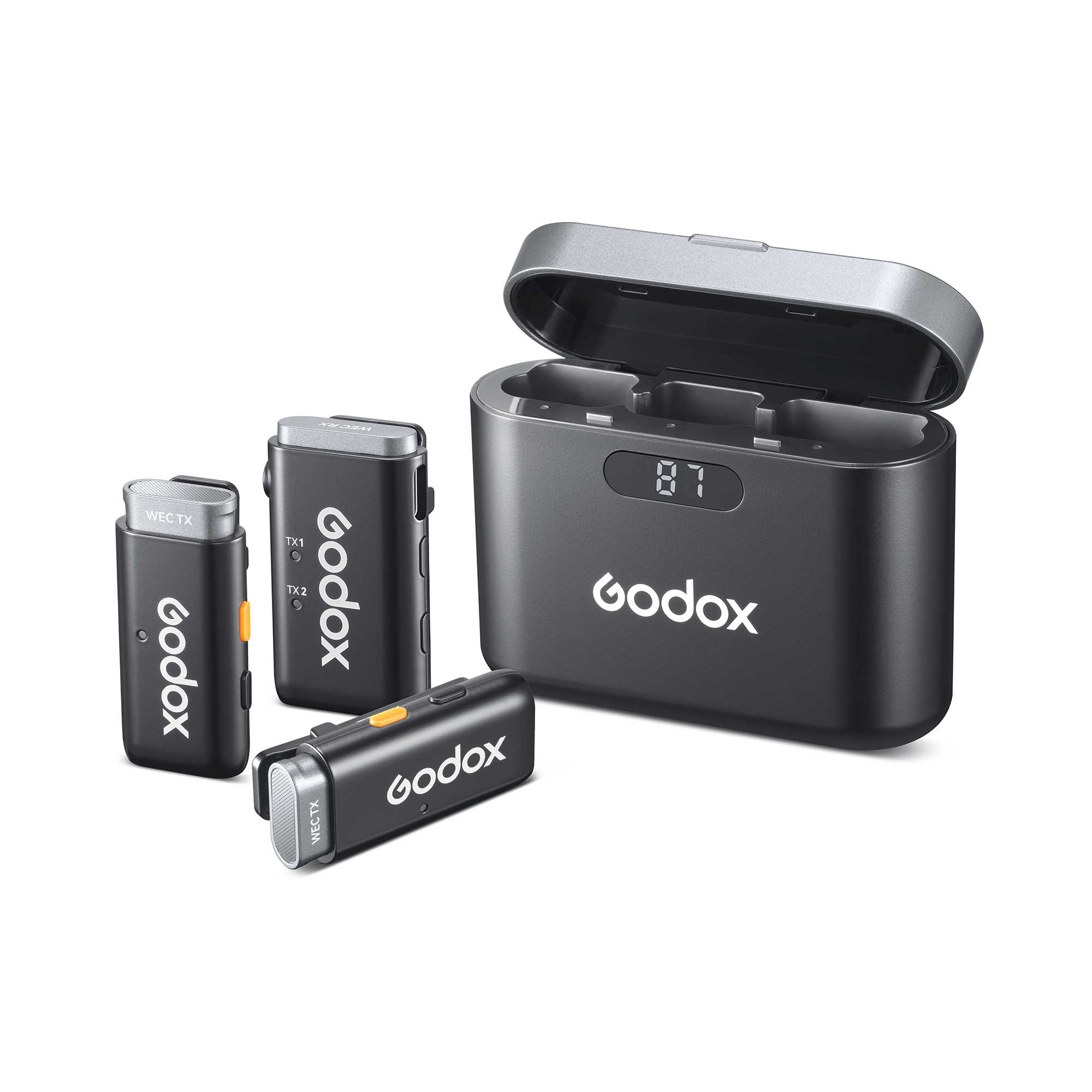 Image of Godox WEC Wireless Microphone for Cameras and Mobile Devices