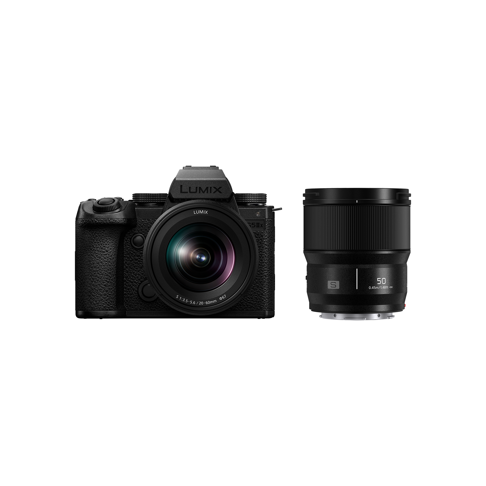 Image of Panasonic LUMIX S5IIX with 20-60mm + 50mmf1.8
