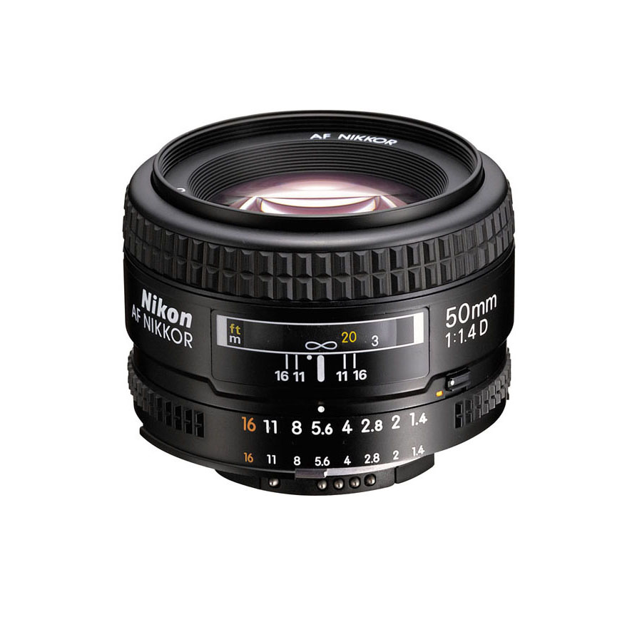 Nikon AF Nikkor 50mm f/1.4D Lens