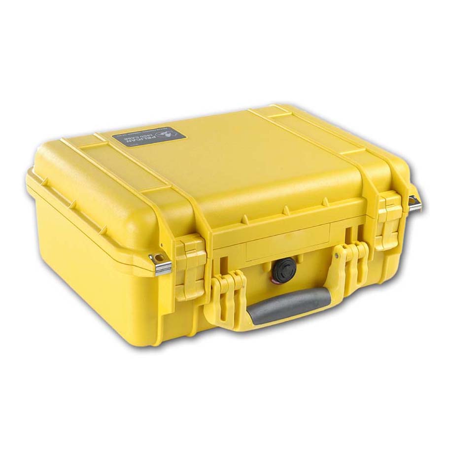 Pelican 1300 Case with Foam, Yellow | Henry's