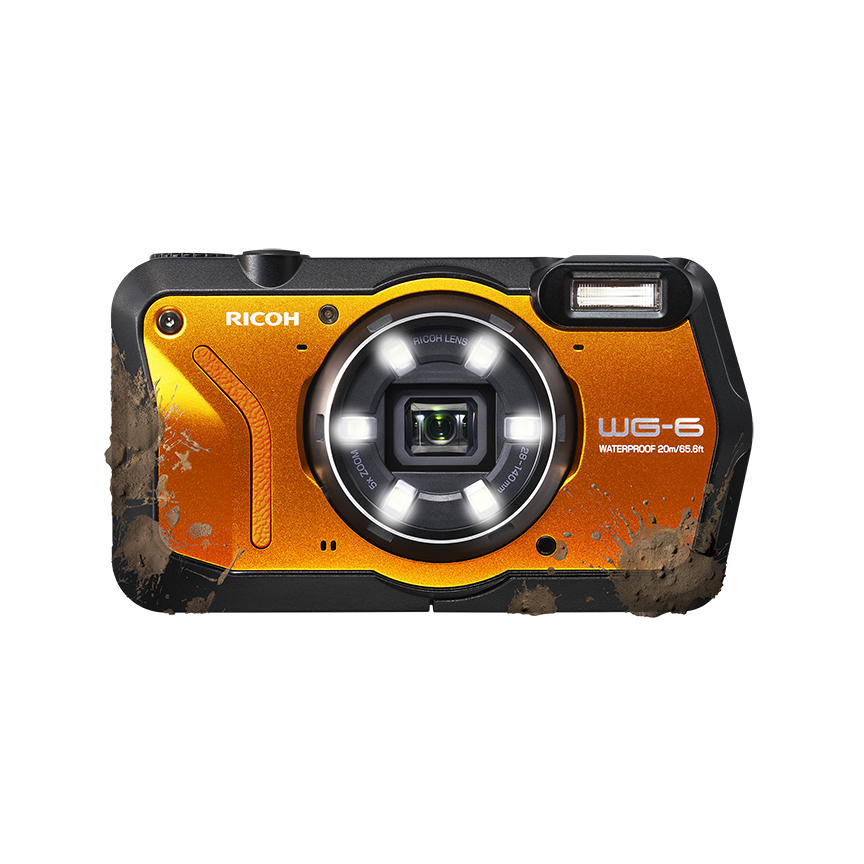 Ricoh WG-6 Orange 20MP CMOS 5X 3