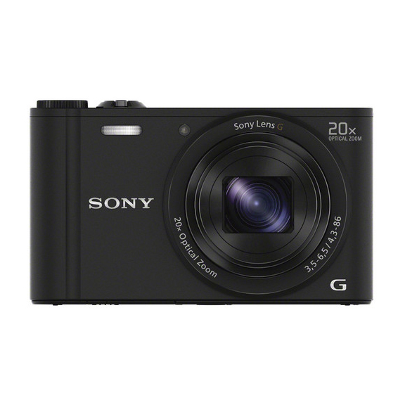 Sony Dscwx350 Black 18.2MP 20X 3