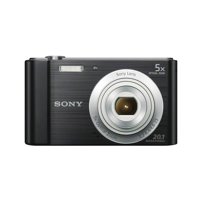 Sony DSC-W800B Black 20.1MP 5X Wide Angle 2.7