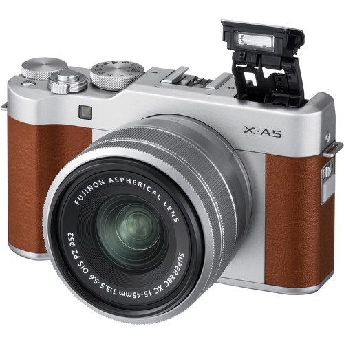 Fujifilm X-A5 Brown with XC 15-45mm PZ Lens | Henry's